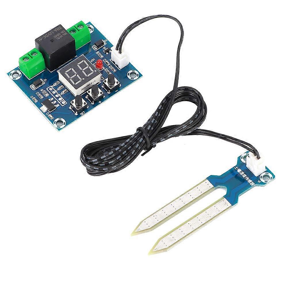 Industrial Control Components, XHM214 DC 12V Sensor Module for Soil Control, Practical Automatic Industry for Soil Moisture Gardens