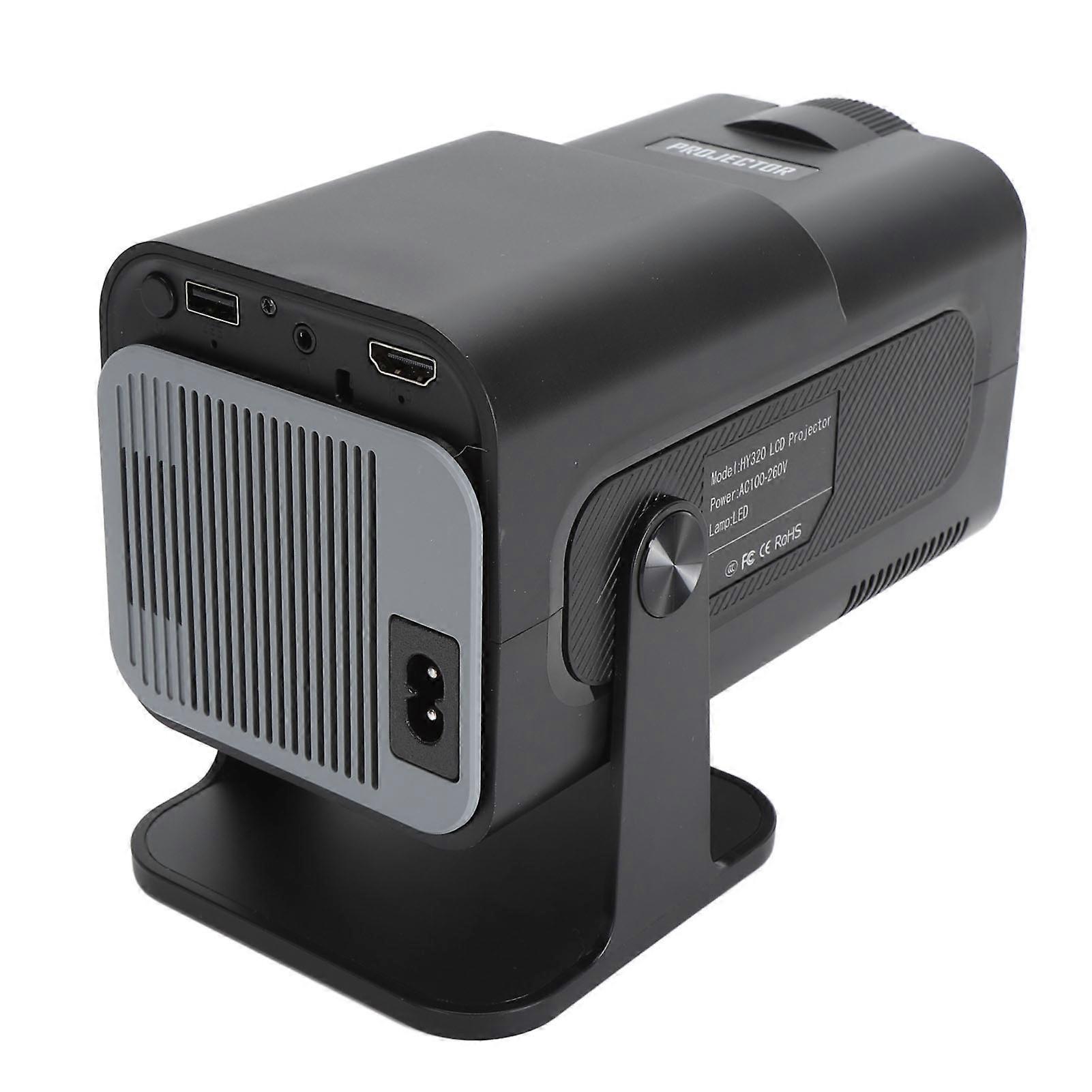 4K Small Projector 10000lm with Auto Correction, 180° Rotation, WiFi, Bluetooth 5.0
