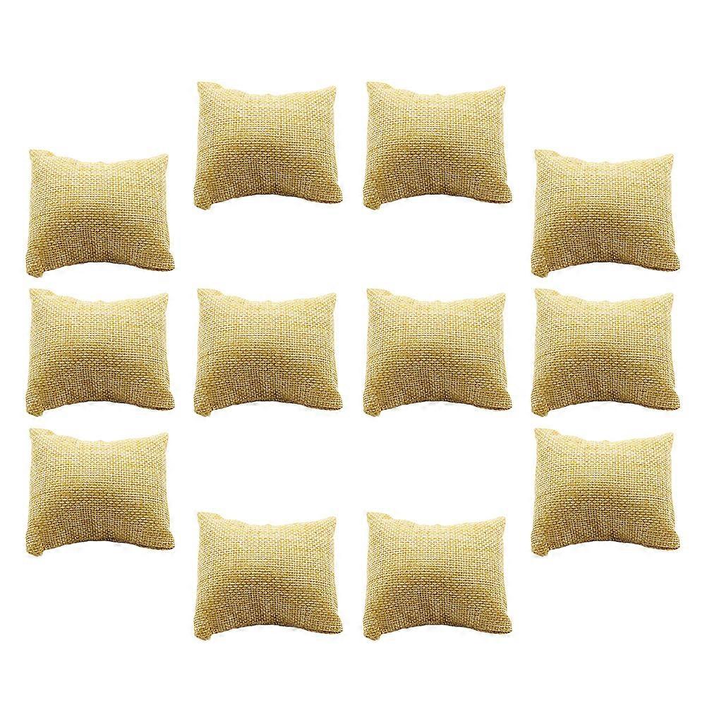 Jewelry Display Pillows Watch Cushion for Retail Stores Protective and Stable 8X8CM 12Pcs