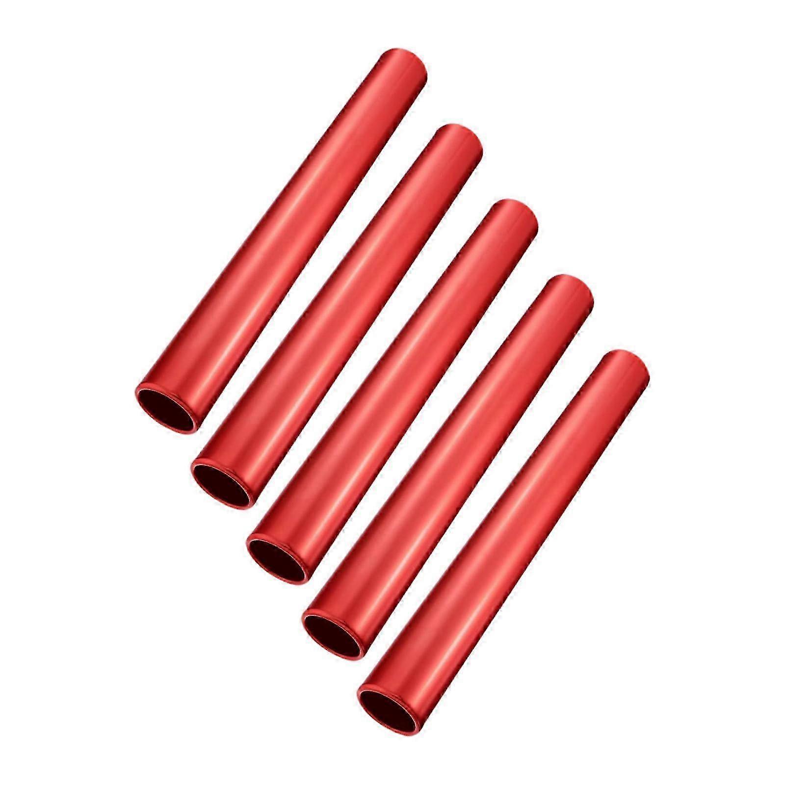 5x Track Relay Running Antislip 29cm Athletics Tools For Practicing Outdoor  Red