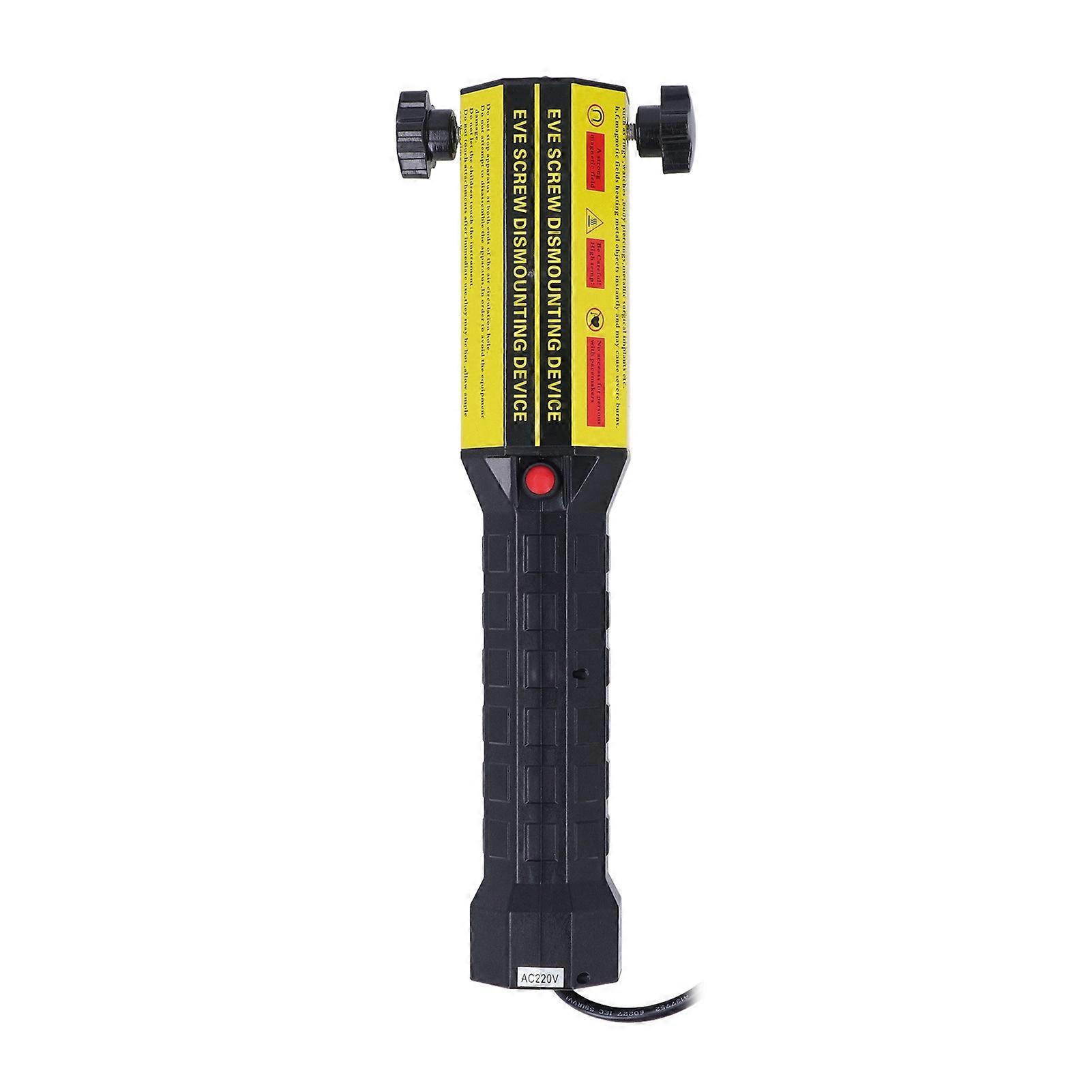 Magnetic Induction Heater Kit 10 Coils Handheld Electromagnetic Induction Heater with LED Light for Rusty Nut Screw US Plug 110V 12A 