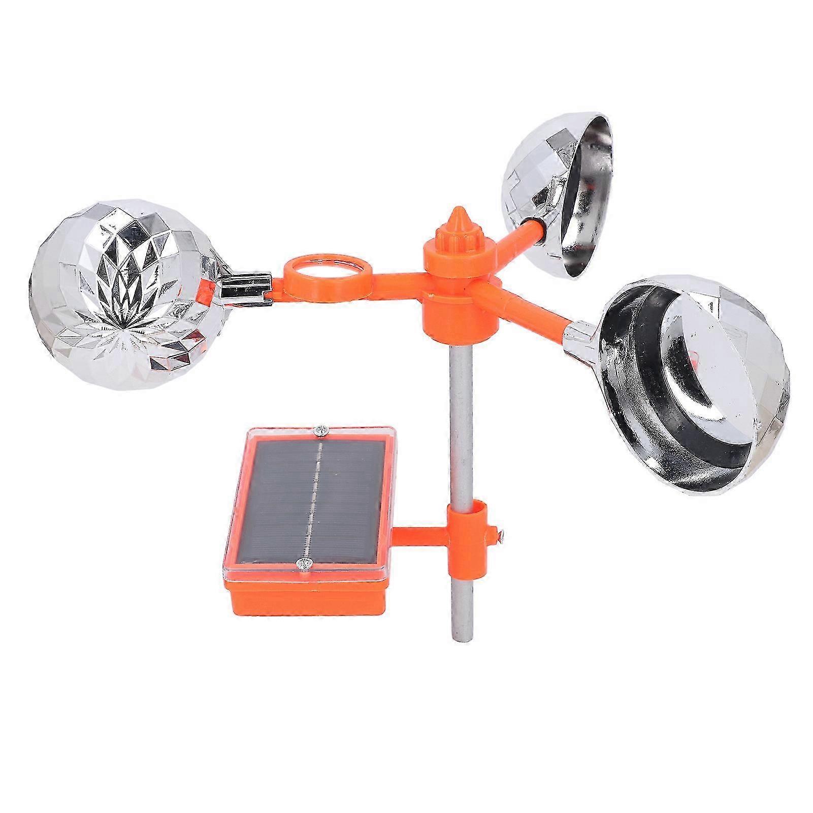 2025 Birds Reflect Deterrent 2 in 1 Visual and Sound Scarer 360 Degree Rotating Reflective Bird Deterrent for Farm Garden