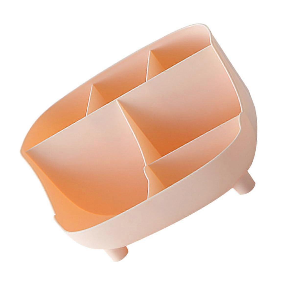 Desk Storage System Multifunctional Organizer Non Slip Pencil Box With Compartments Office and School Durable