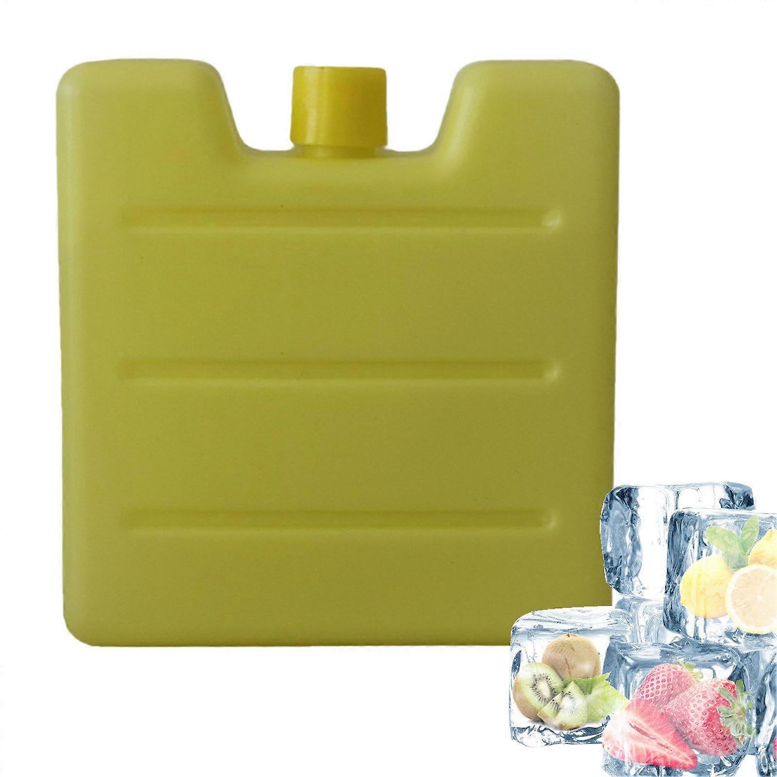 Cooling packs for lunch bags – keeps food and drinks cool for hours, yellow