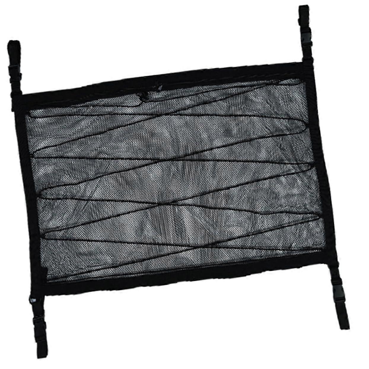 Auto Roof Net Storage Bag for Trucks, Storage Net for Blankets Installation, Versatile Use, Sturdy Design for SUV Van