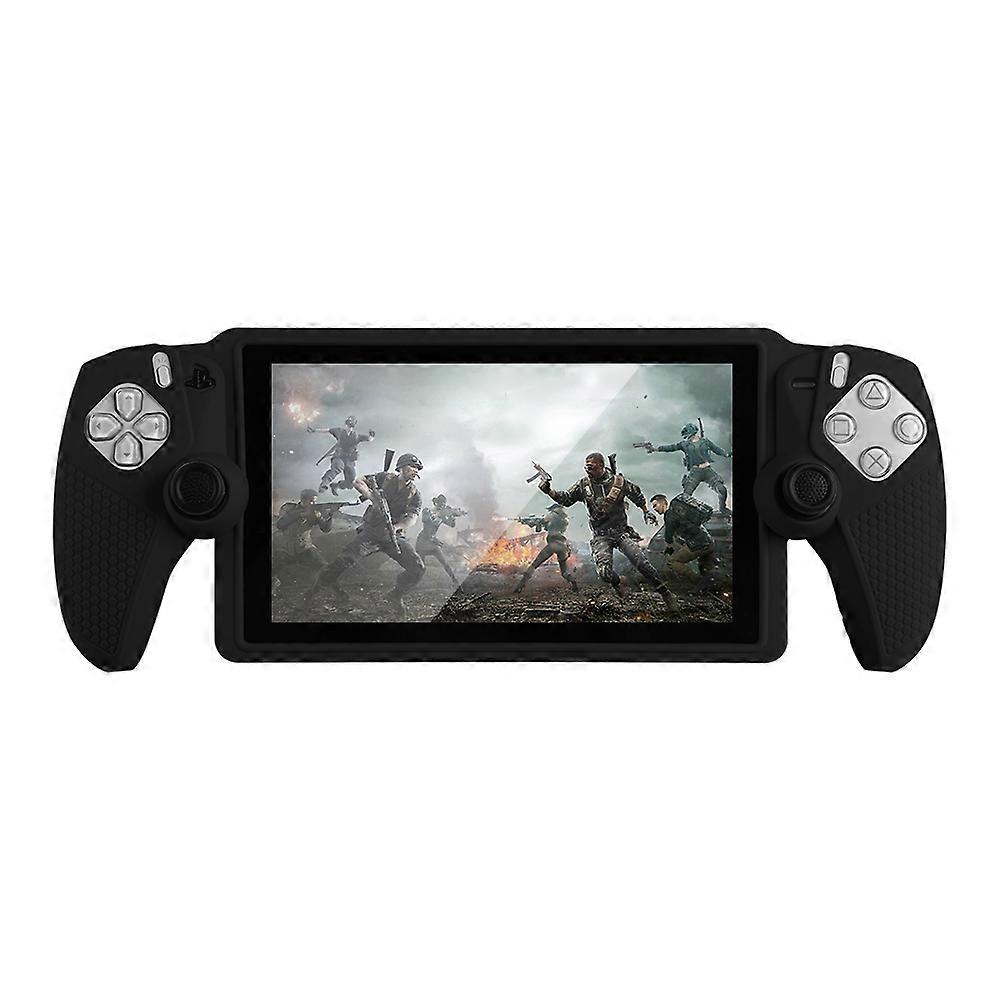 For Sony PlayStation Portal Silicone Protective Case Anti Slip Handheld Game Console Shockproof Cove