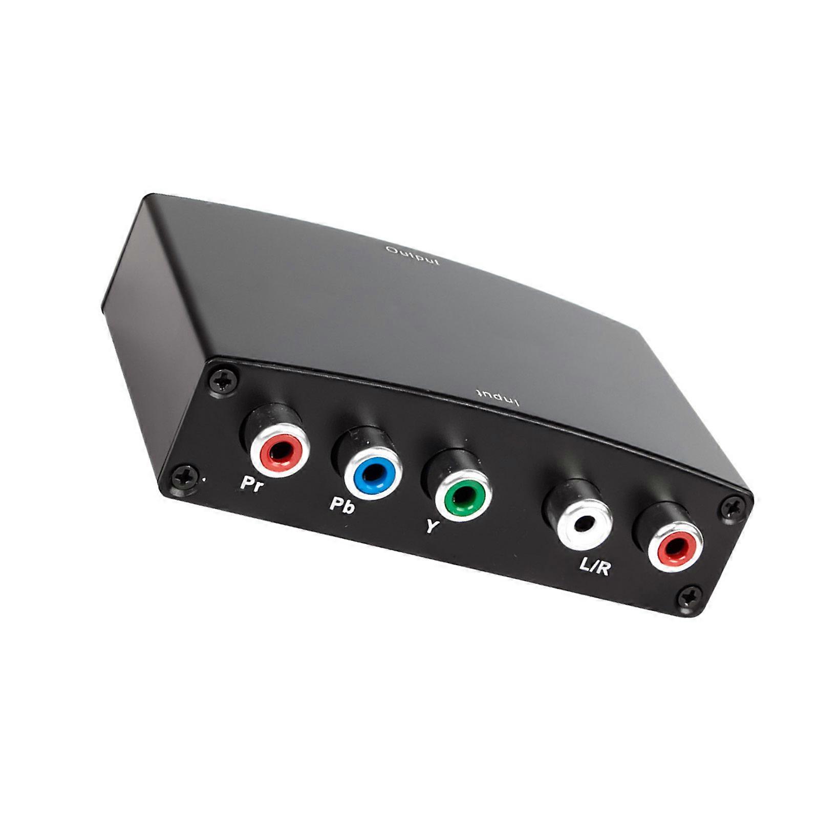 HDTV to YPbPr Signal Converter For Home Theater Support 480P 576P 720P 1080i Output Resolution Matching For Projector Multicolor