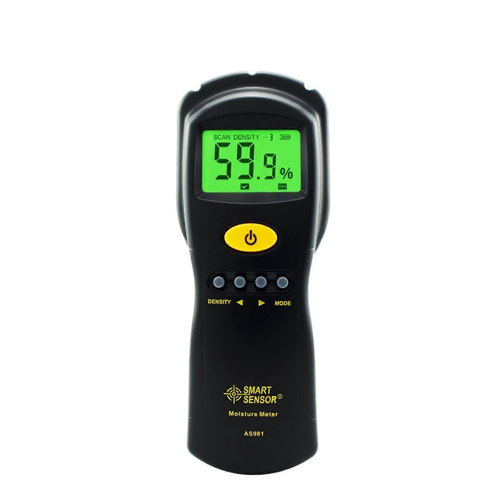 Wood Moisture Meter, LCD Digital Moisture Measurement Device for Wood, High Accuracy Wood Moisture Tester