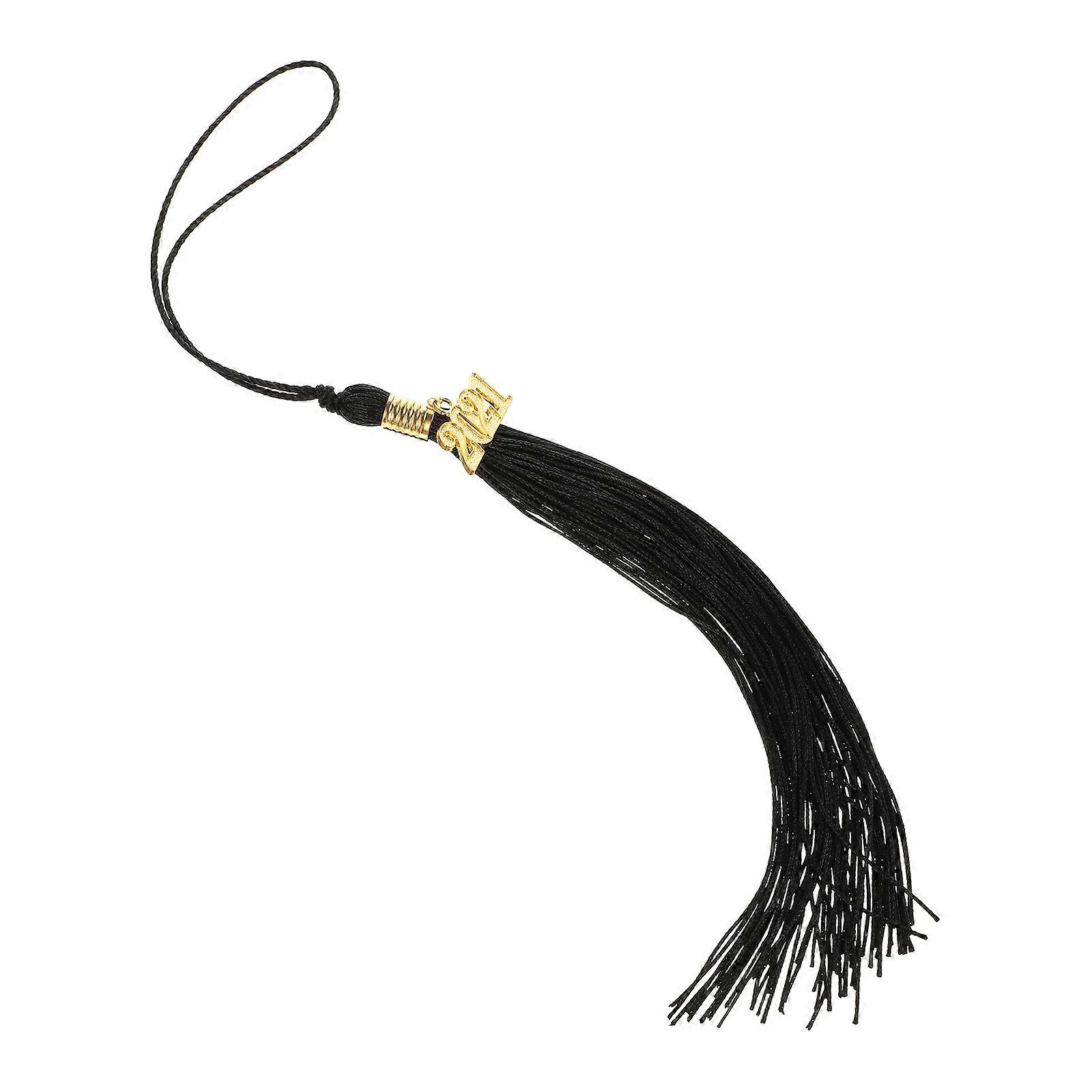 1Pc 2021 Doctor Graduation Charm Hanging Tassel Pendant (Black)