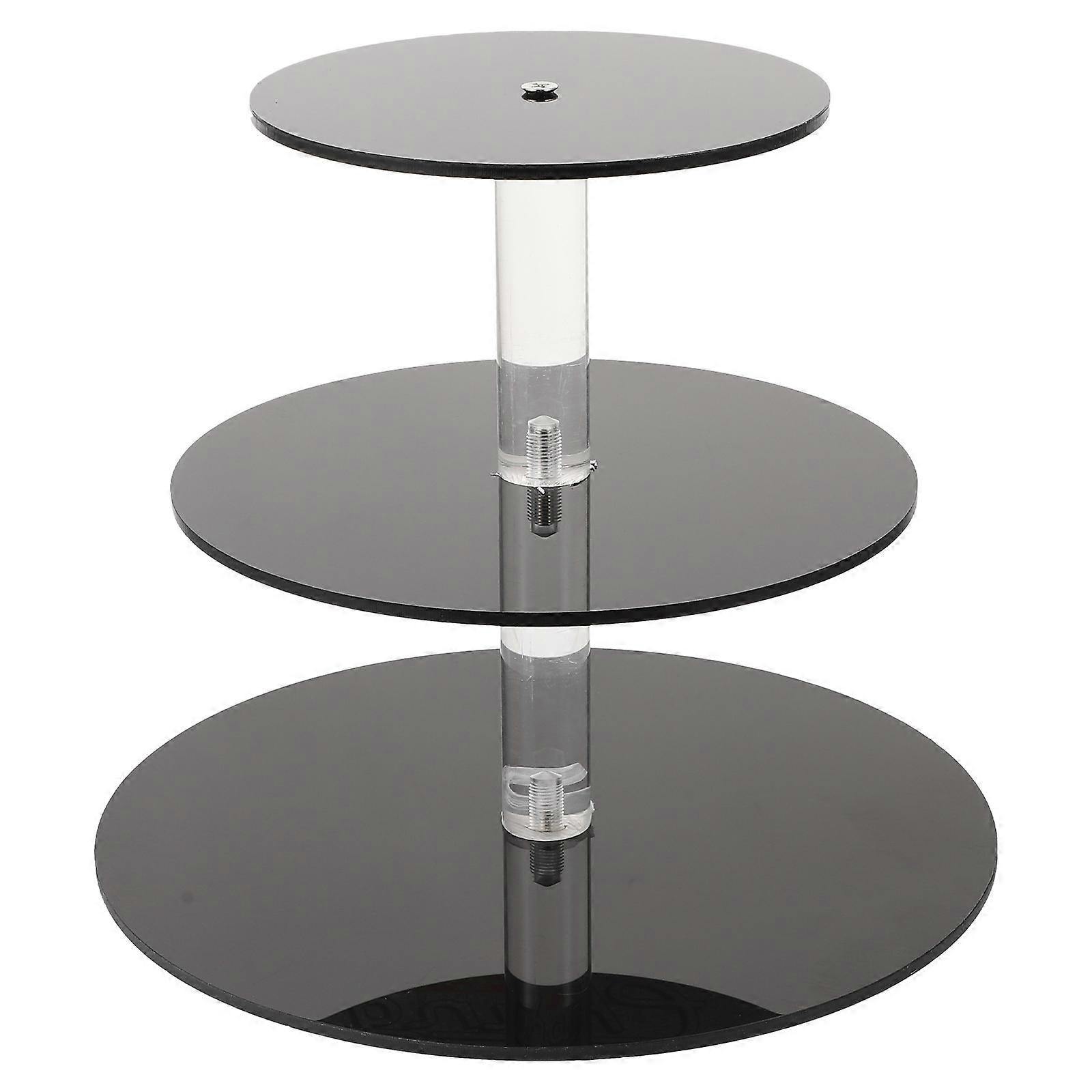 1 Set of 3 Tier Dessert Stand for Dining Table and Fruit Display