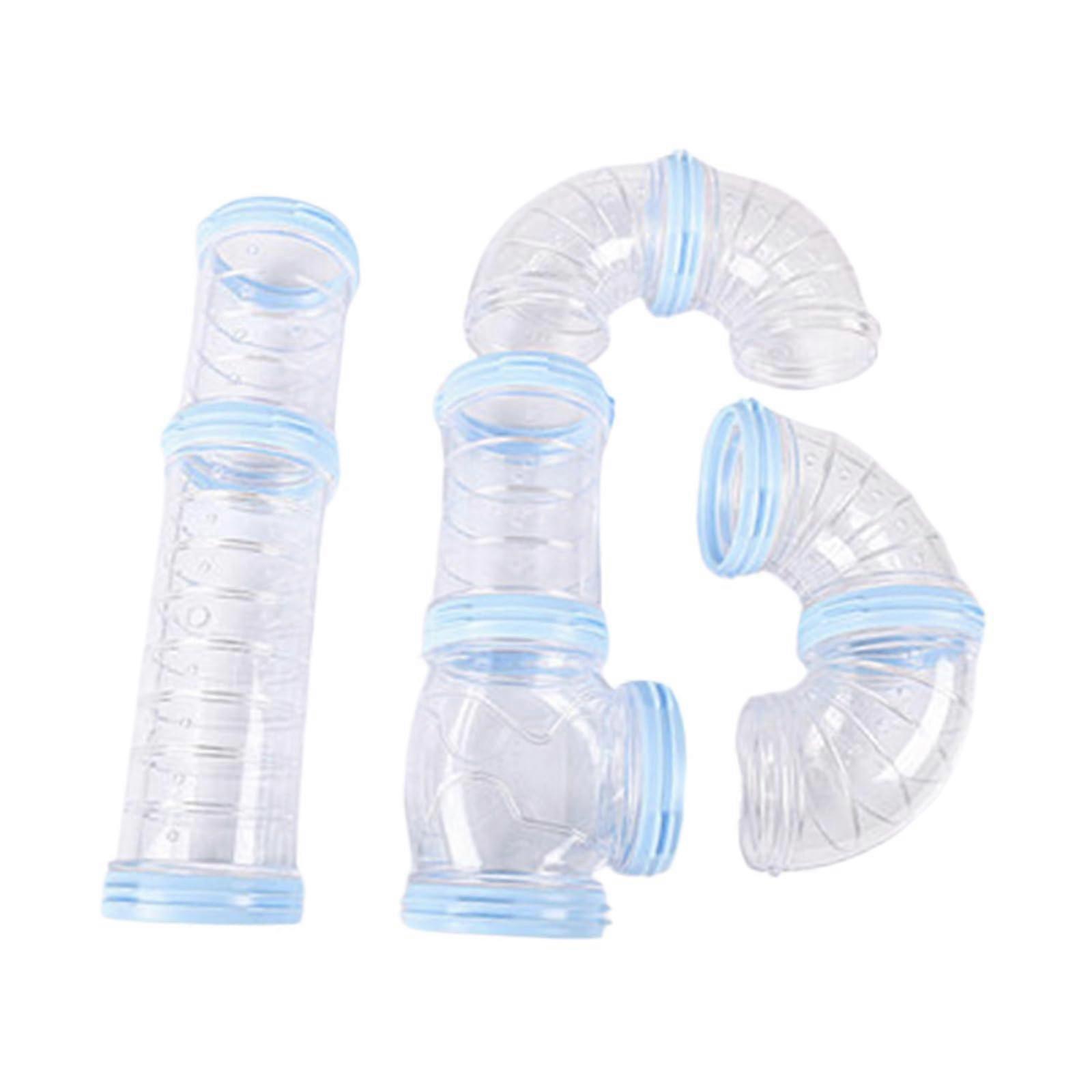 Hamster Nager Track Tunnel Exercise Toy for Small Pets DIY Ferret and Hamster Tube Set, Adjustable Pet Activity Tunnel