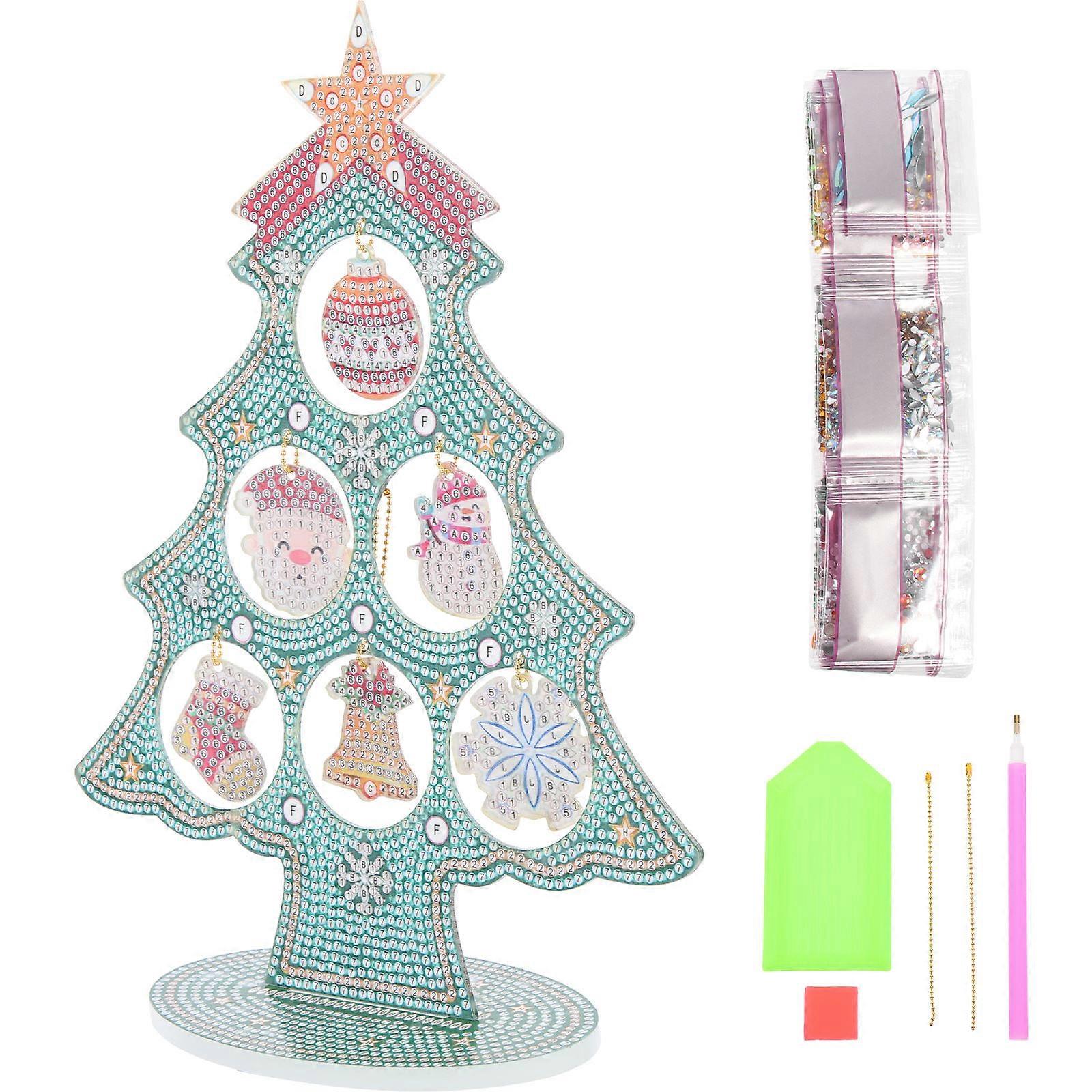 DIY Decoration Cube Shape Acrylic Ornament 7.9×3.1×10.2in 1 Set