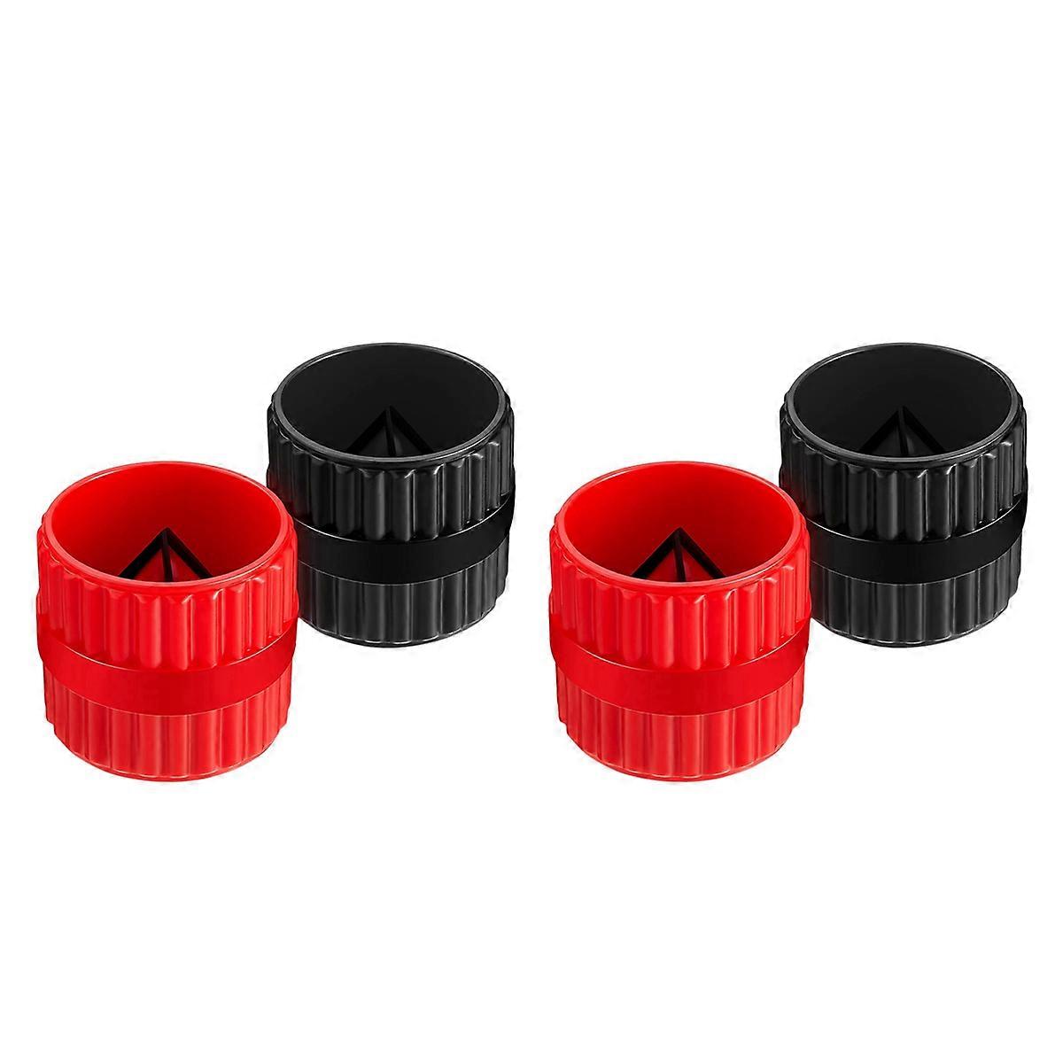 2 Pcs Inner and Outer Reamer Pipes and Pipe Deburring Reamer Pipe Chamfering Tools Suitable for PVC