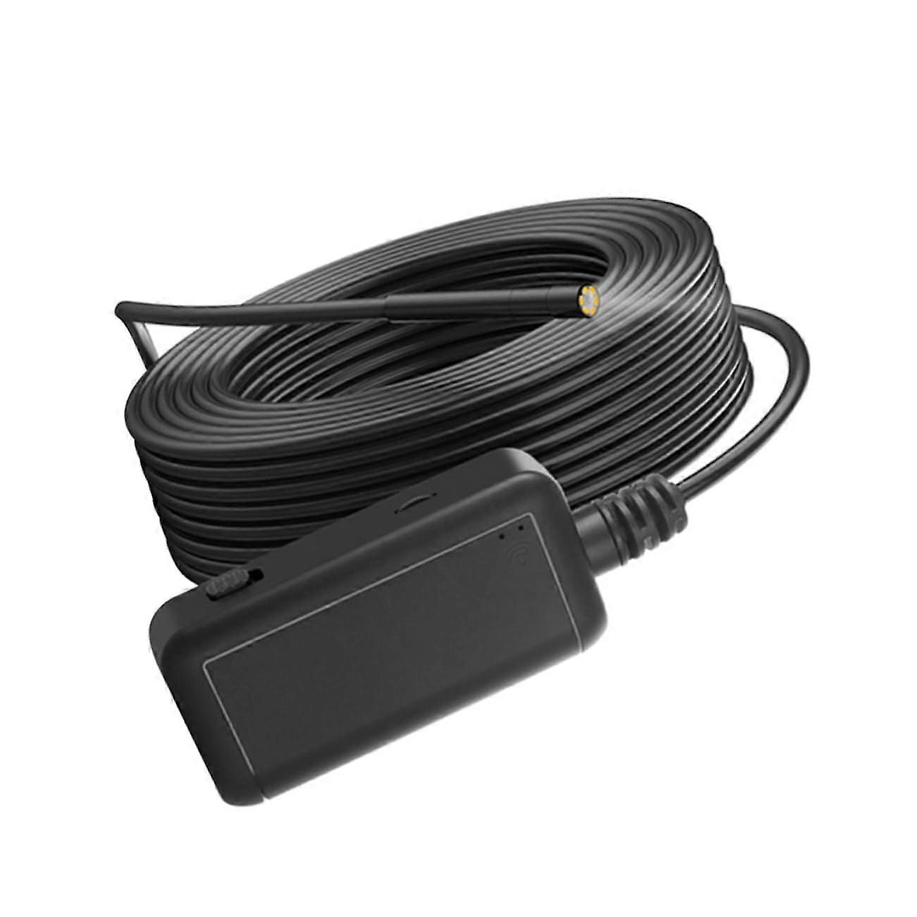 500W Endoscope Camera Pixel Light USB Borescope with Cable Builtin Battery Compatible with Smartphones for Inspections