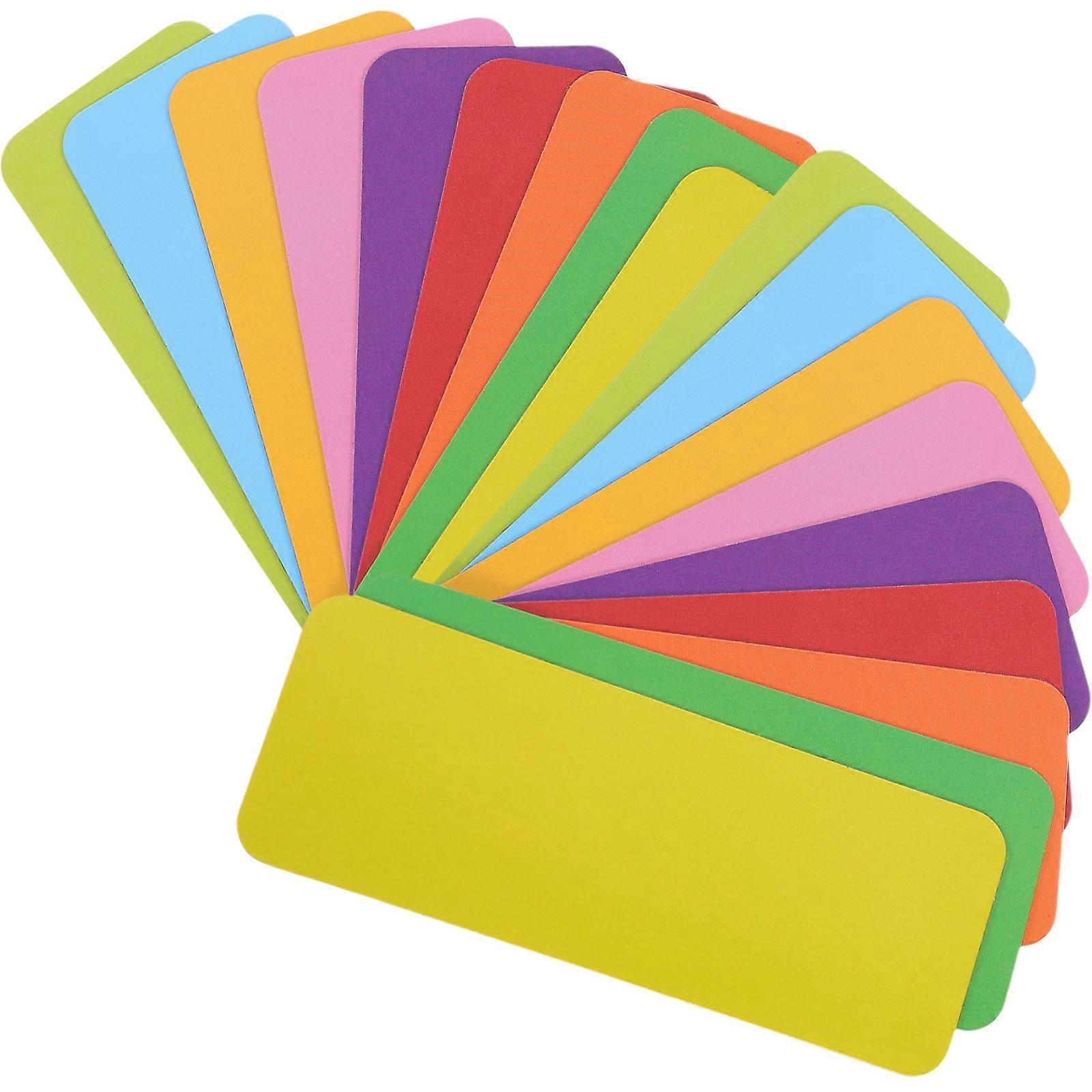 Writable Magnets Magnetic Dry Erase Labels Teaching Learning Resin 8.00X3.00X0.10CM Erasable 72Pcs
