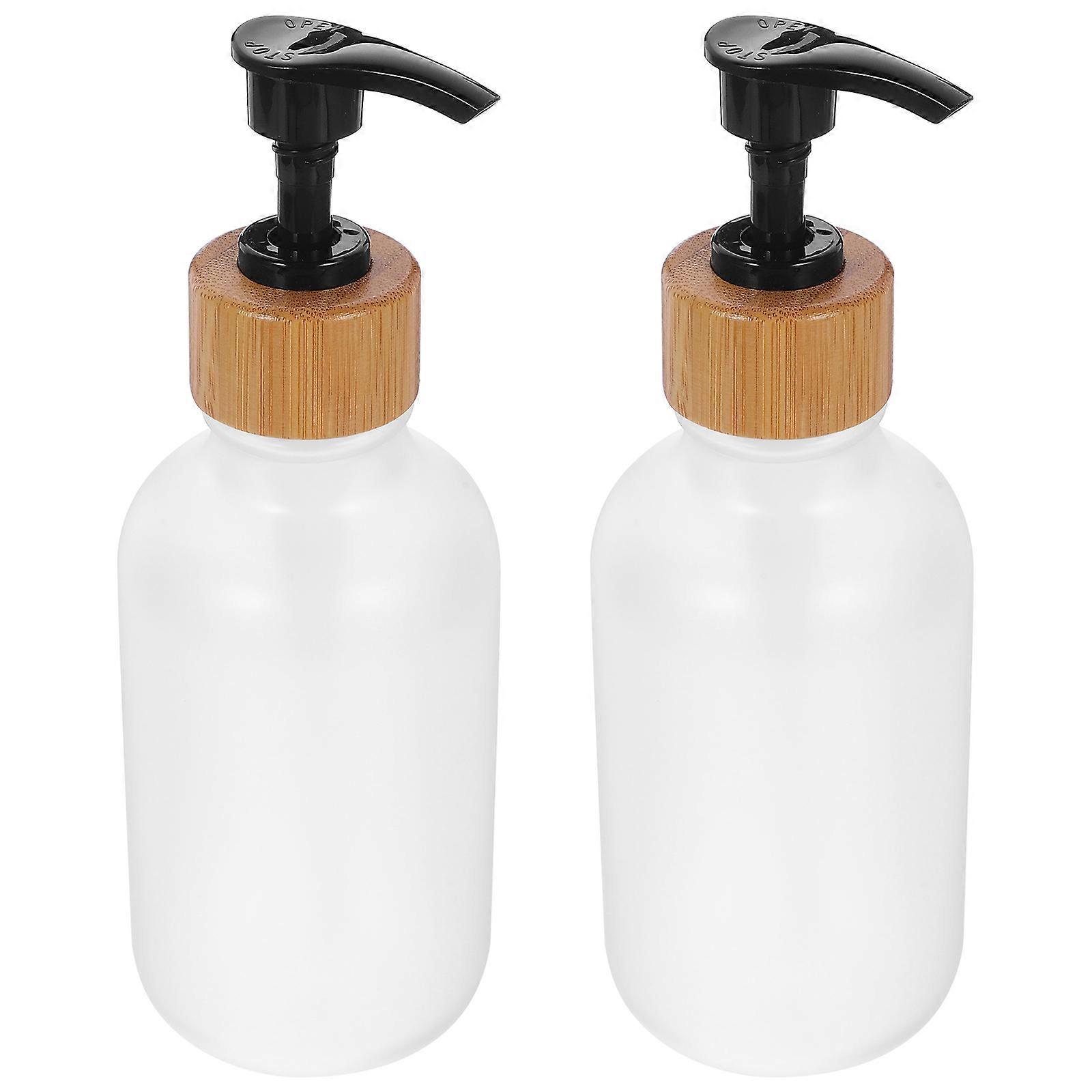 Refillable Lotion Bottle with Pump for Storage Use Transparent PET Material 300ml