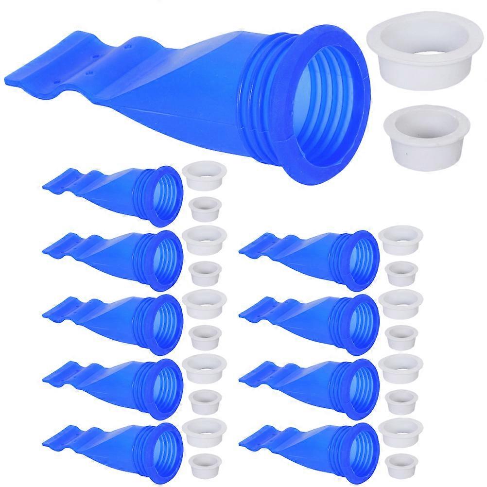 Silicone Drain Core Floor Drainer Odor Prevention Kitchen Bathroom 10Pcs