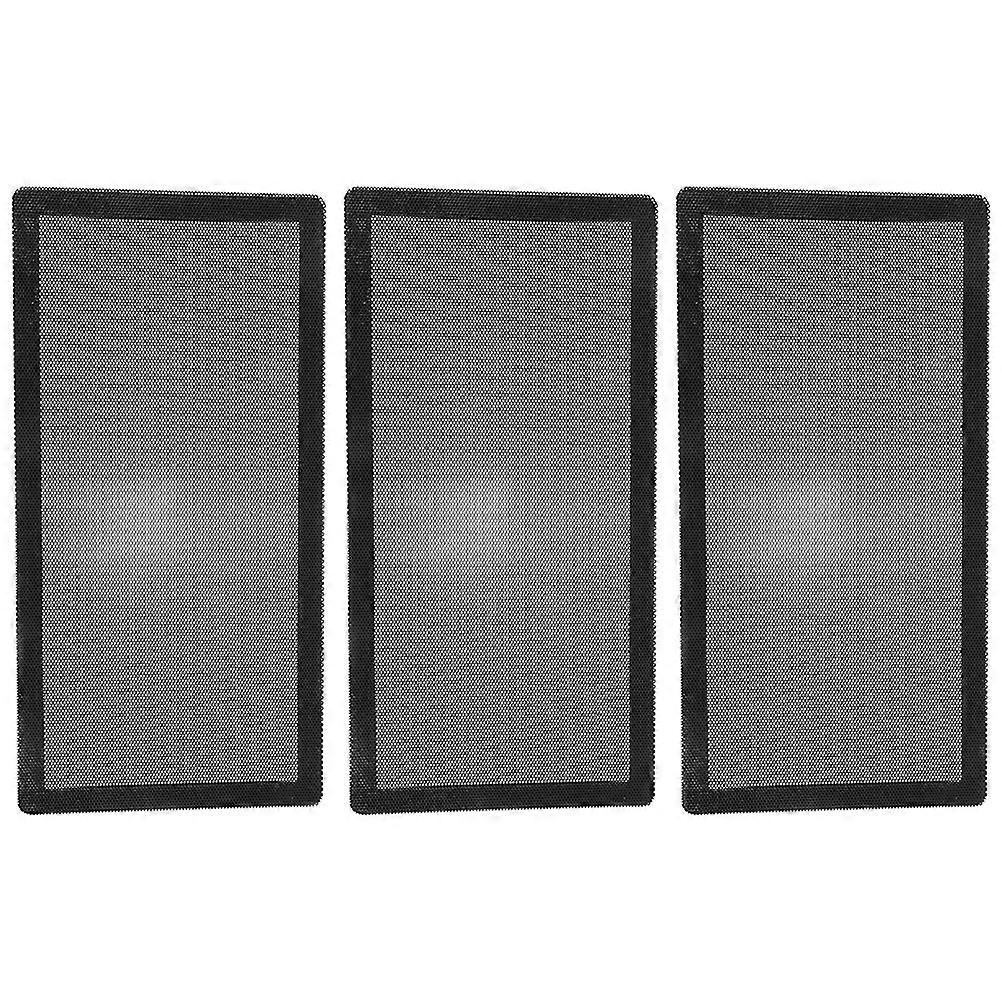 Dustproof Computer Fan Grills Pc Cooler Mesh Cover Home Use 3Pcs