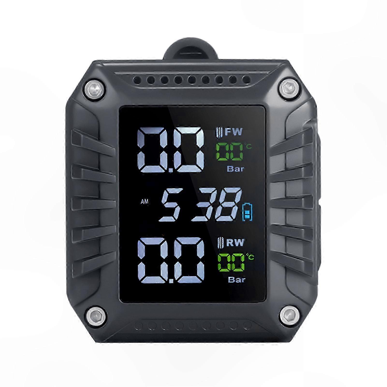 Wireless Motorcycle Tire Pressure Monitoring System with High-Precision Sensors and Power-Saving Technology