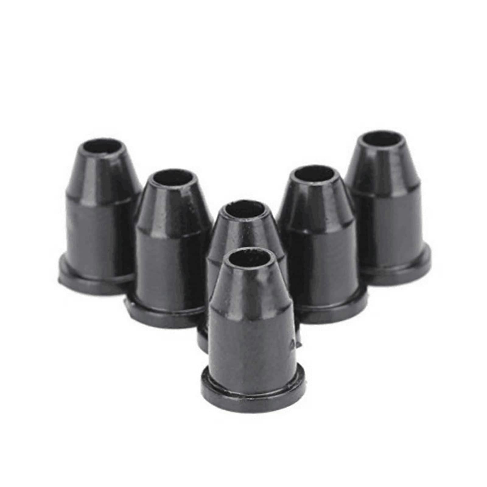 6 Pcs Electric Guitar String Caps Fixing Buckle Set for Standard and Heavy Gauge Strings, Durable Plastic Material