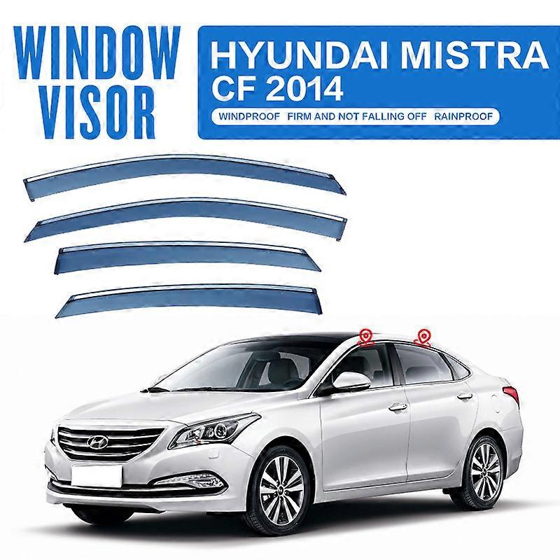 Applies to For MISTRA CF DU2 2014-2021 Car Window Visor Awning Shelters Windshield Side Window Rain Sun Shade Auto Accessories Car Styling