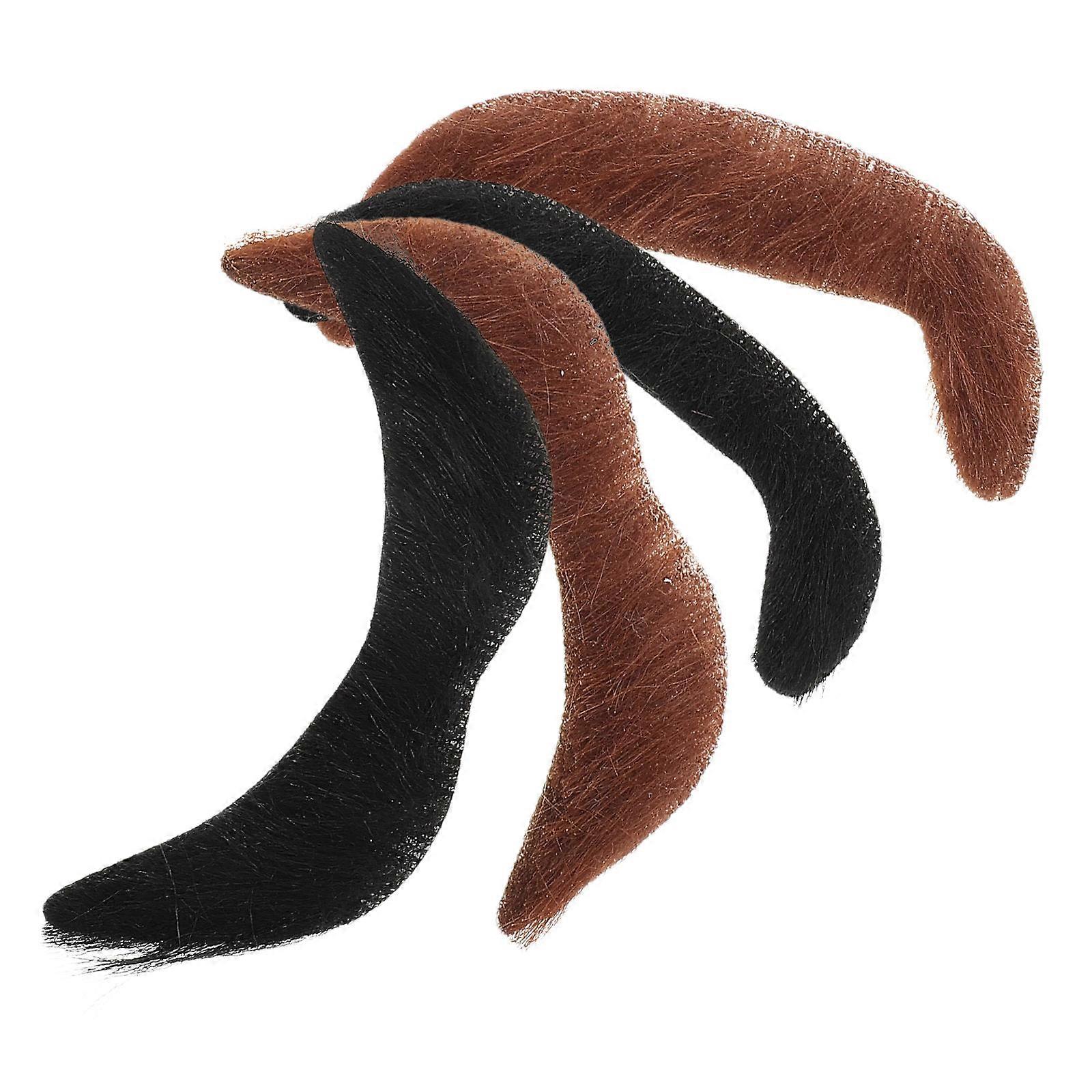 Here's a polished and engaging product description based on your input:
**4pcs Realistic Fake Beard Set for Men – Lifelike Mustaches for