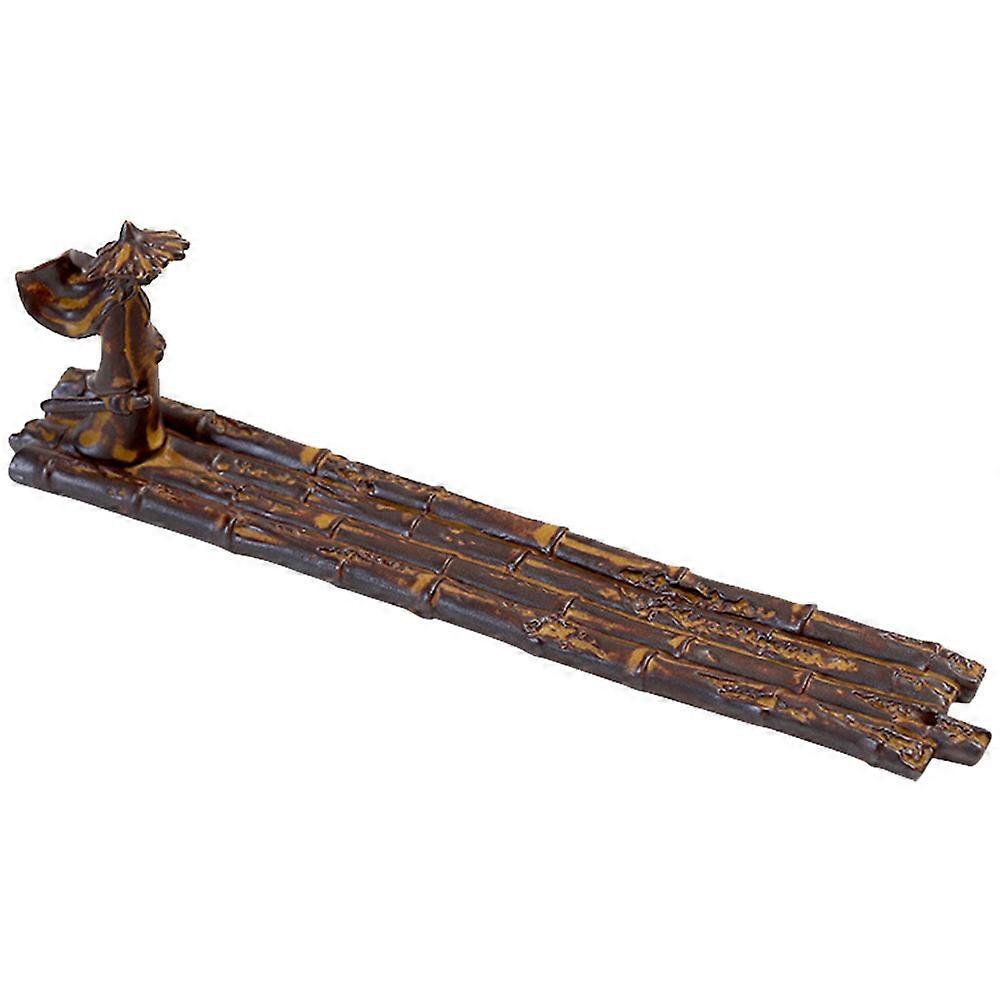 Unique Brown Stick Incense Holder For Adults Indoor Relaxation Designed For Home And Office Use In 1Set Configuration