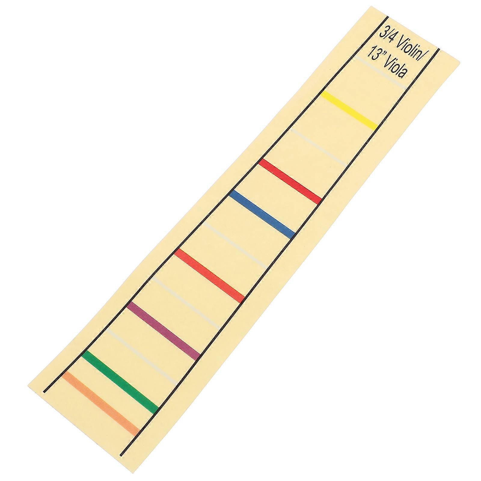Light Yellow Finger Position Marker Labels for Guitar Fret Guide Easy Apply Remove Learning Accessory for Beginners Students Practice