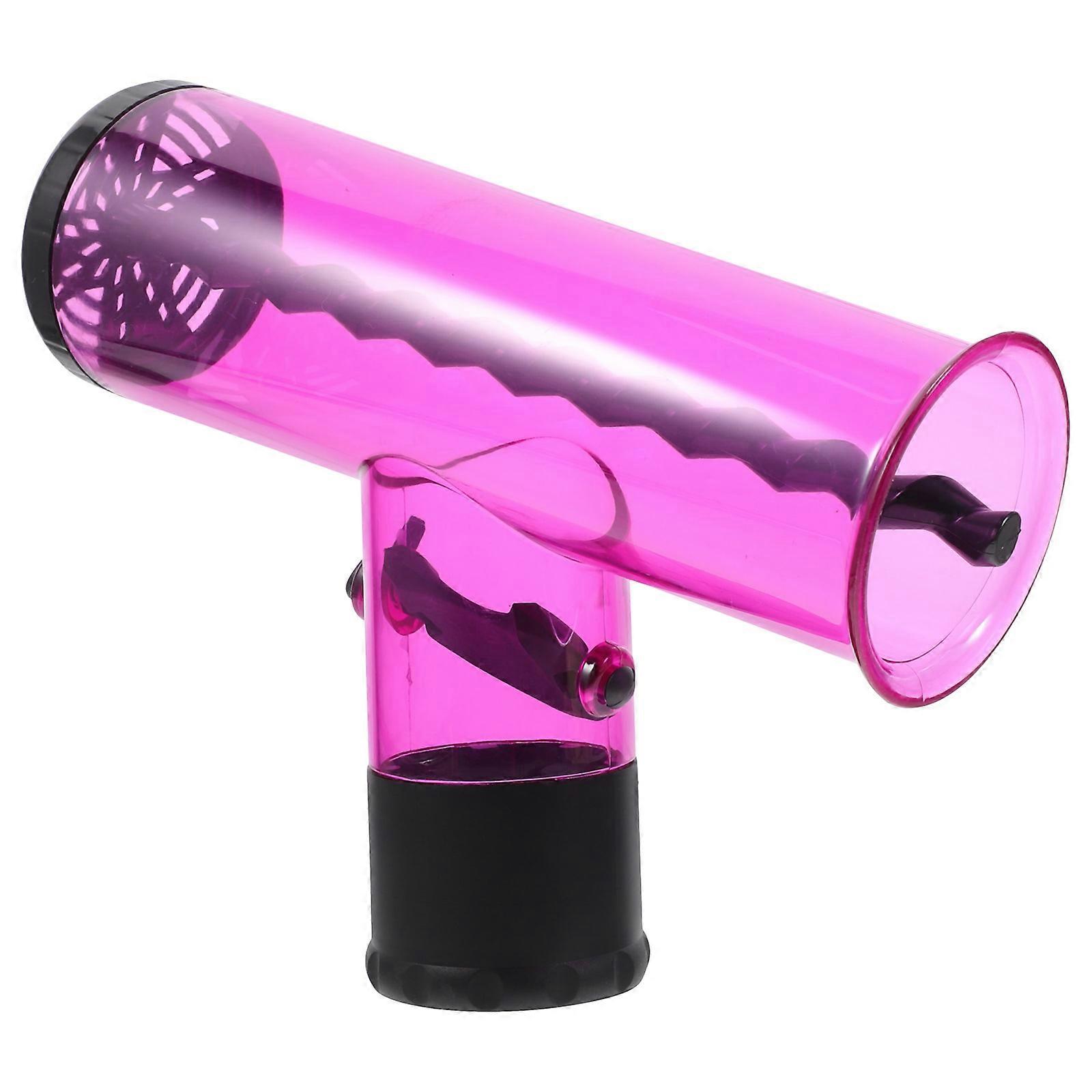 Hair Wind Dryer Curler Roller Diffuser Tool 1 Set for Home Salon Random Color