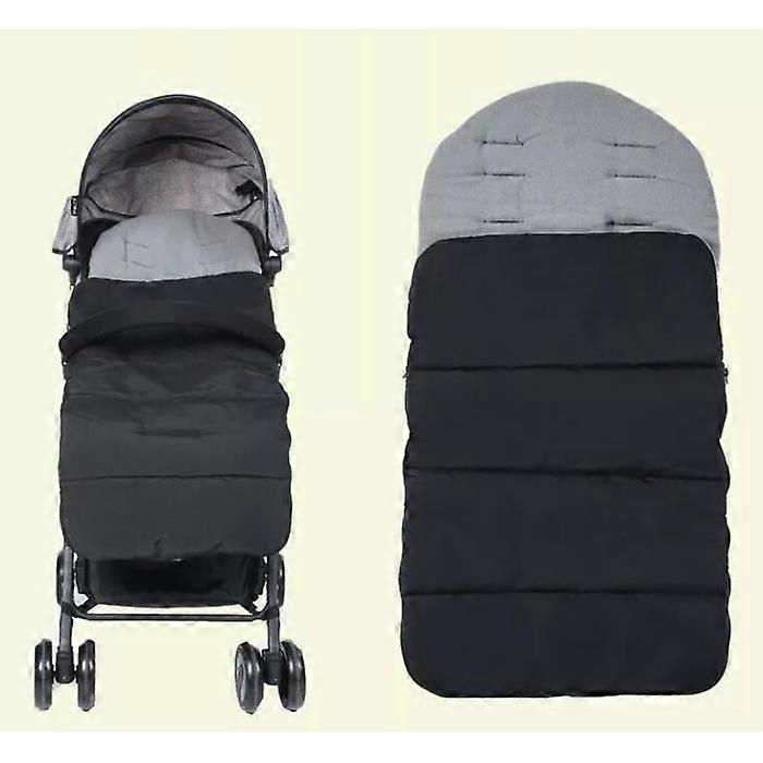 Funda universal para cochecito de bebé con comodidad Gris