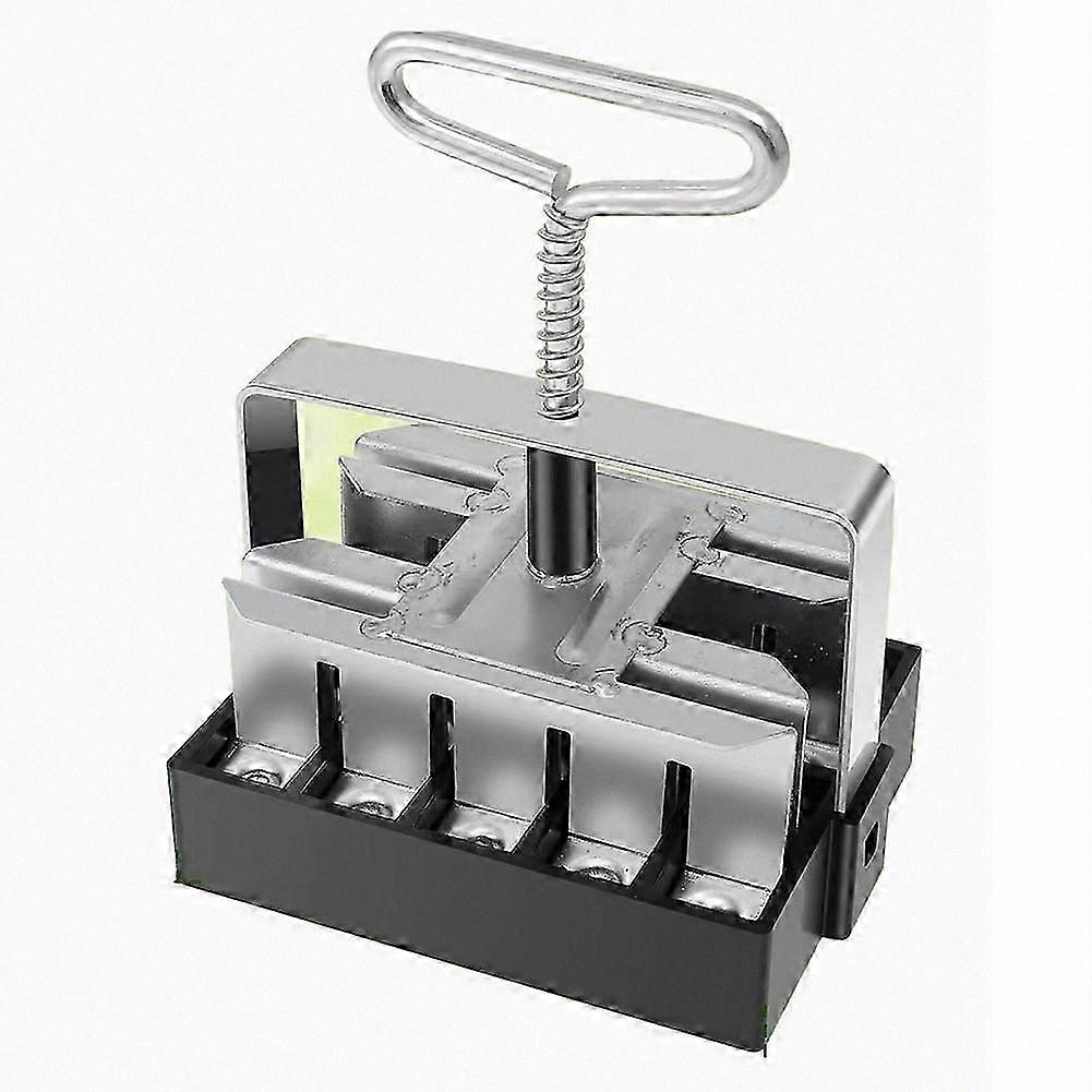 Compact Soil Blocker with 20 Cells for Manual Use