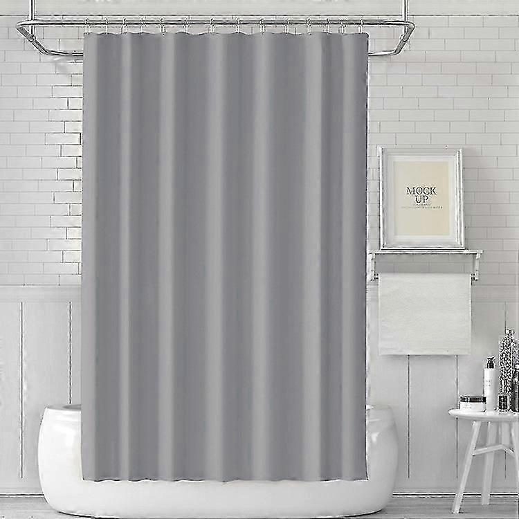 180x180CM Shower Curtain PEVA Shower Liner Waterproof Drape