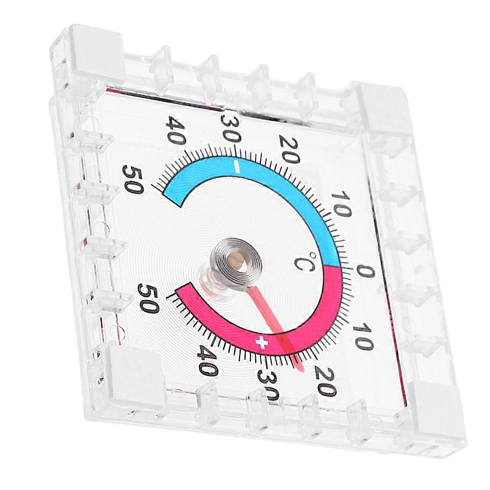 Indoor Temperature Measuring Tool for Room and Window 1 Set Wall Mounting Thermometer Door Mounting Thermometer