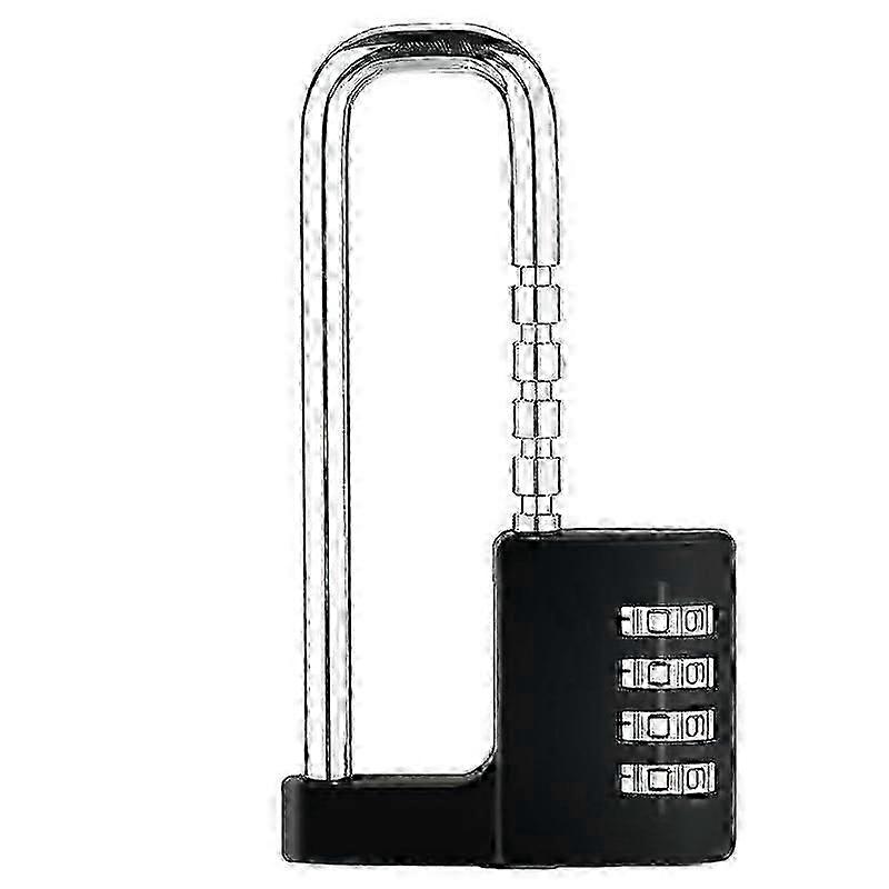 Combination Padlock Outdoor Waterproof Heavy Duty with Code Multifunctional Adjustable Long