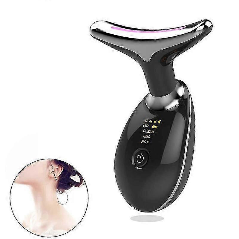 Face Massager, Anti-Wrinkle Face Device with 3 Modes 45C for SkinTightening & Neck Lifting EMS