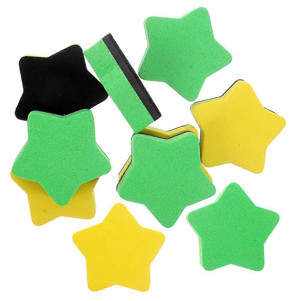 10Pcs Small Whiteboard Erasers Dry Classroom Board Eraser