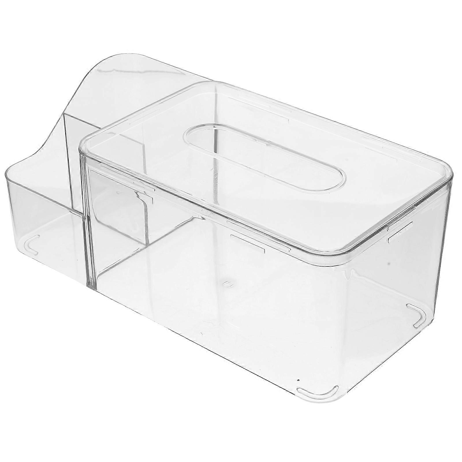 Household Tissue Box Napkin Dispenser Designed For Restaurant Use Simple Style 25X12CM 1Set