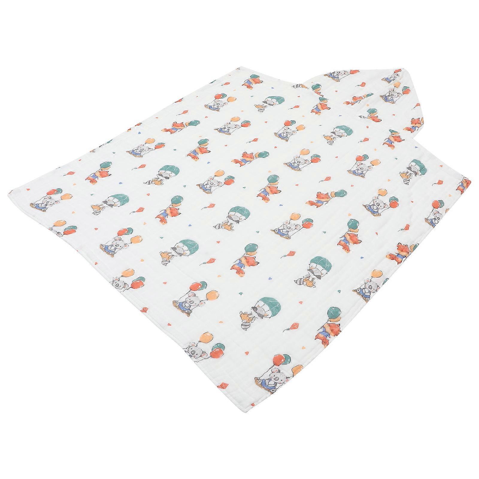 Multi Colored Hooded Bath Towel Made Of Cotton For For Home Use And Outdoor Activities 1Pcs