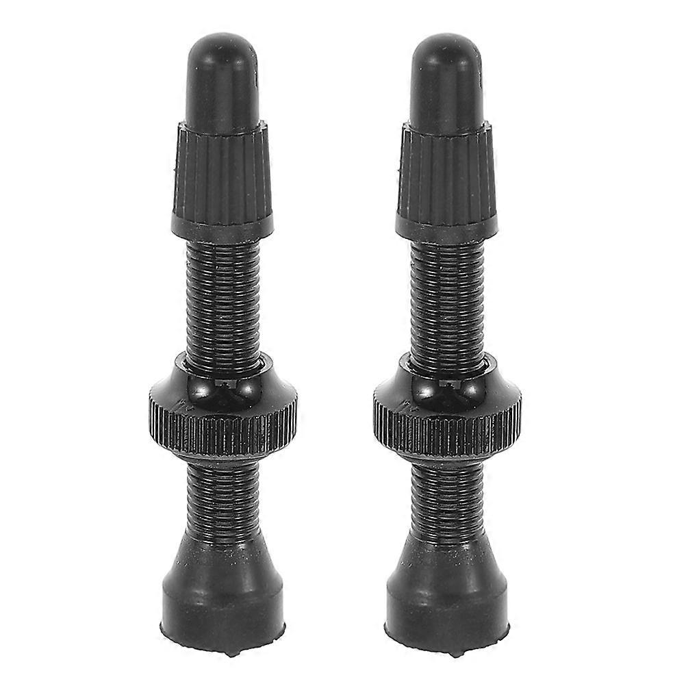 Tubeless Valve Stems 2Pcs Aluminum Alloy Tire Valve Core Lightweight and Durable Easy Installation for Vehicle Maintenance