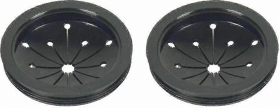 Pair of Splash Guard Waste Grinders with Dissipator Components for Black Waste Management Solutions