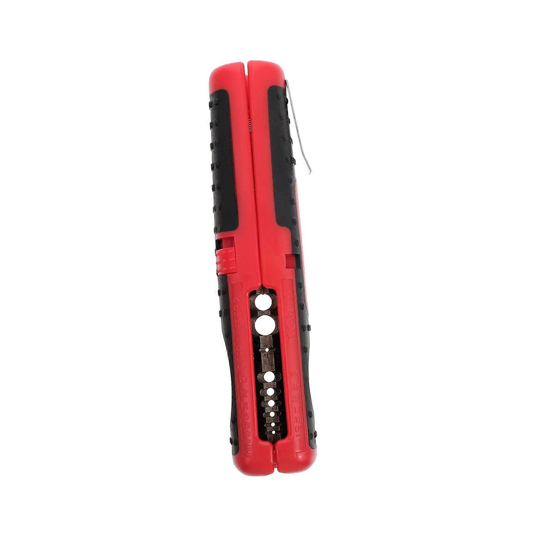 Wiremag Puller Wire Stripper Cable Cutter Drill Automatic Wire Tool Multitools Portable Cable Stripper MultiPurpose Wire Stripper ABS Red