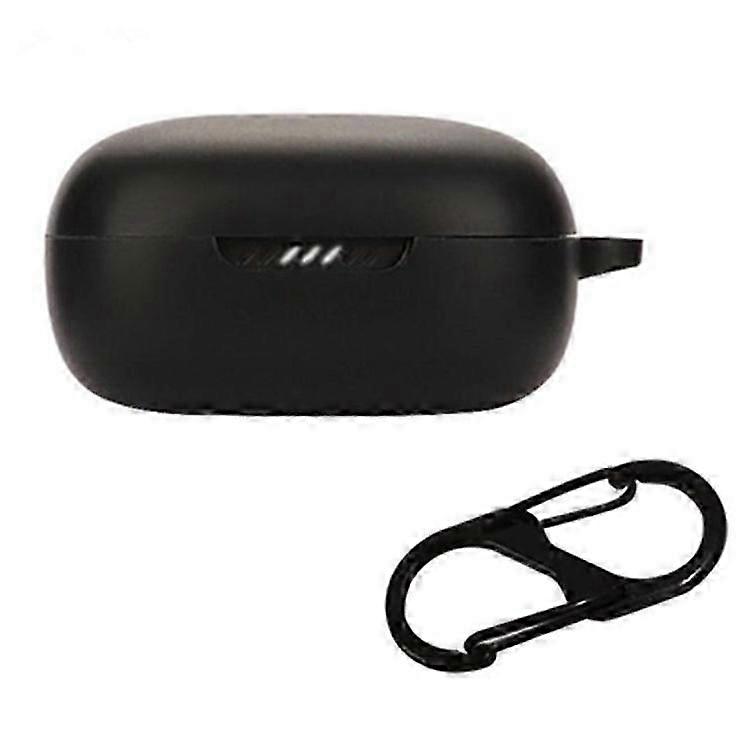 Compatible For JBL Live Pro 2 TWS Bluetooth Earbuds Silicone Case Cover Drop-Proof Soft Protector with Anti-Lost Buckle