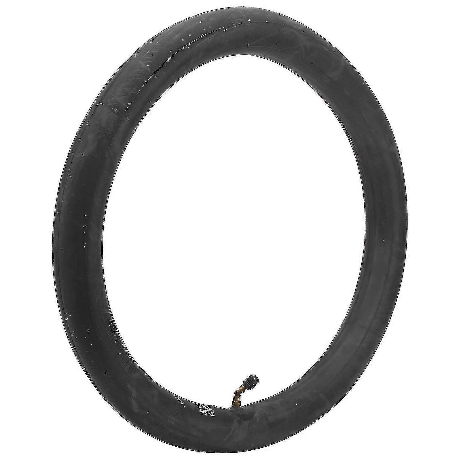 2.125" x 16" Bicycle Inner Tube with Angled Valve - Durable Butyl Rubber for E-Bikes