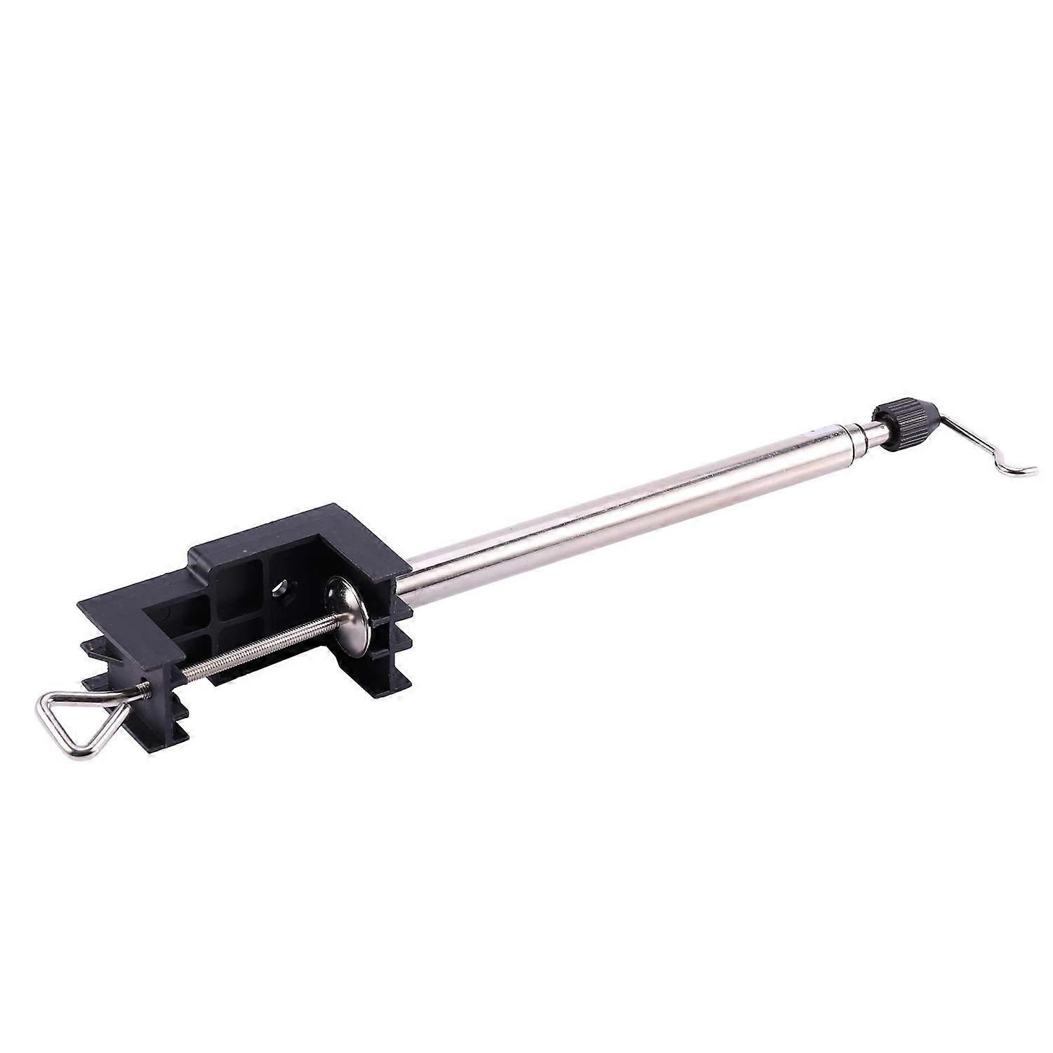 Electric Mini Drill Stand with Flex Shaft Holder and Tripod Clamp for Rotary Tool Accessories, Adjustable Height, Durable Material