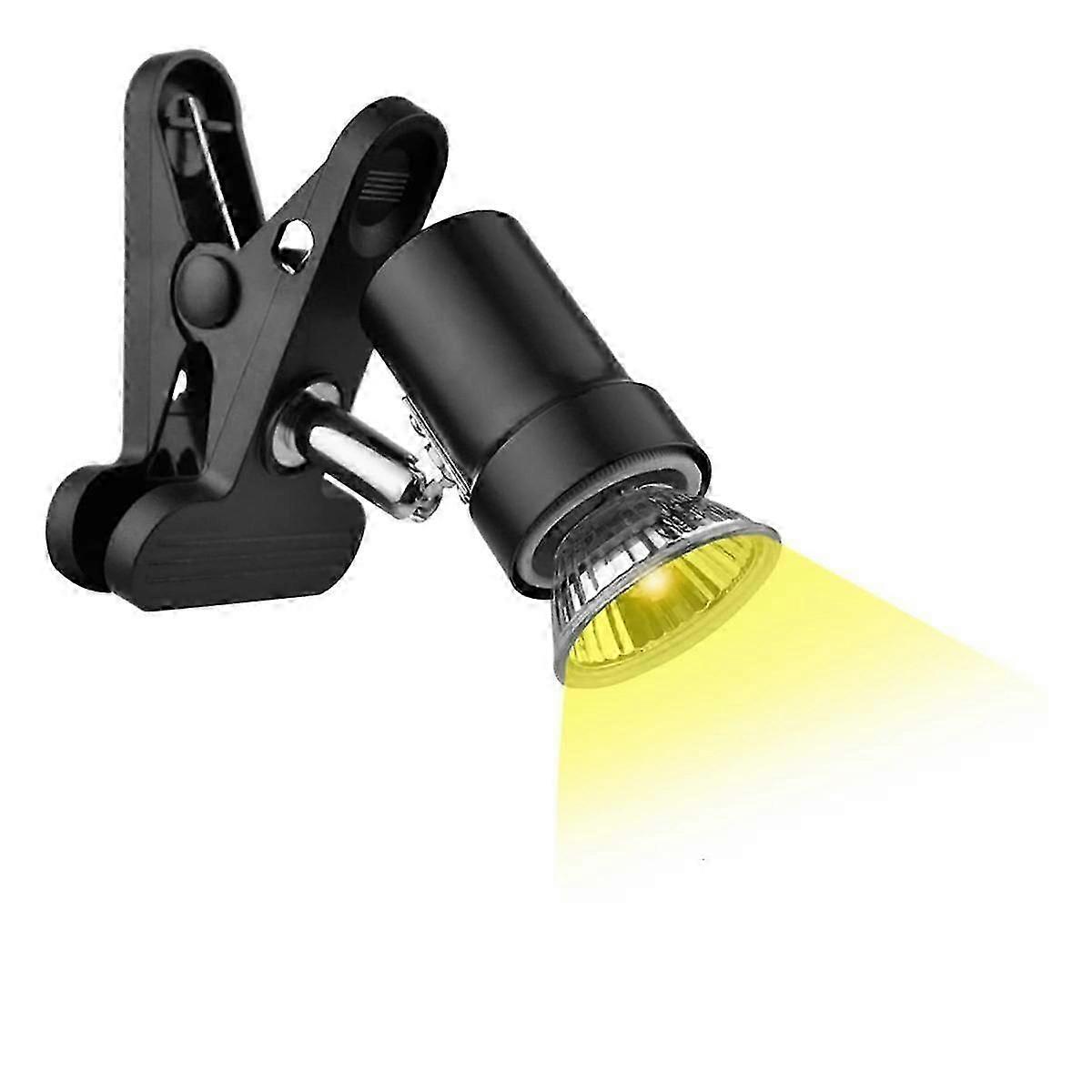 Reptile Heat Lamp with 50W Light Bulb, Basking Spot Light Simulated Sunlight, Heating Lamp for Turtle, Lizard US Plug