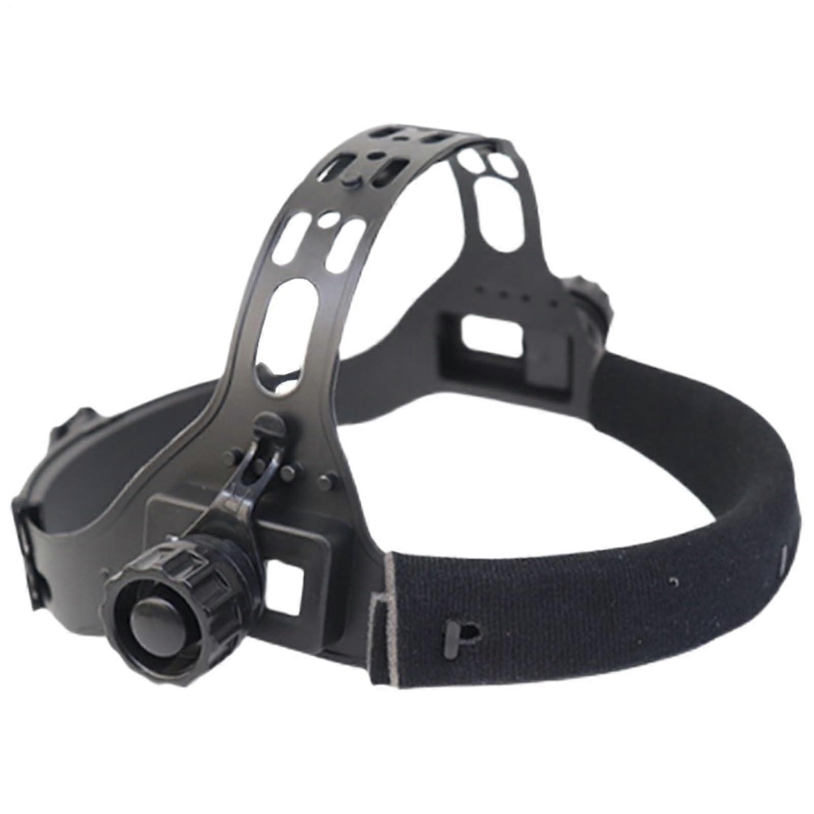 Adjustable welding hood headband helmet forehead band with square hole for welders