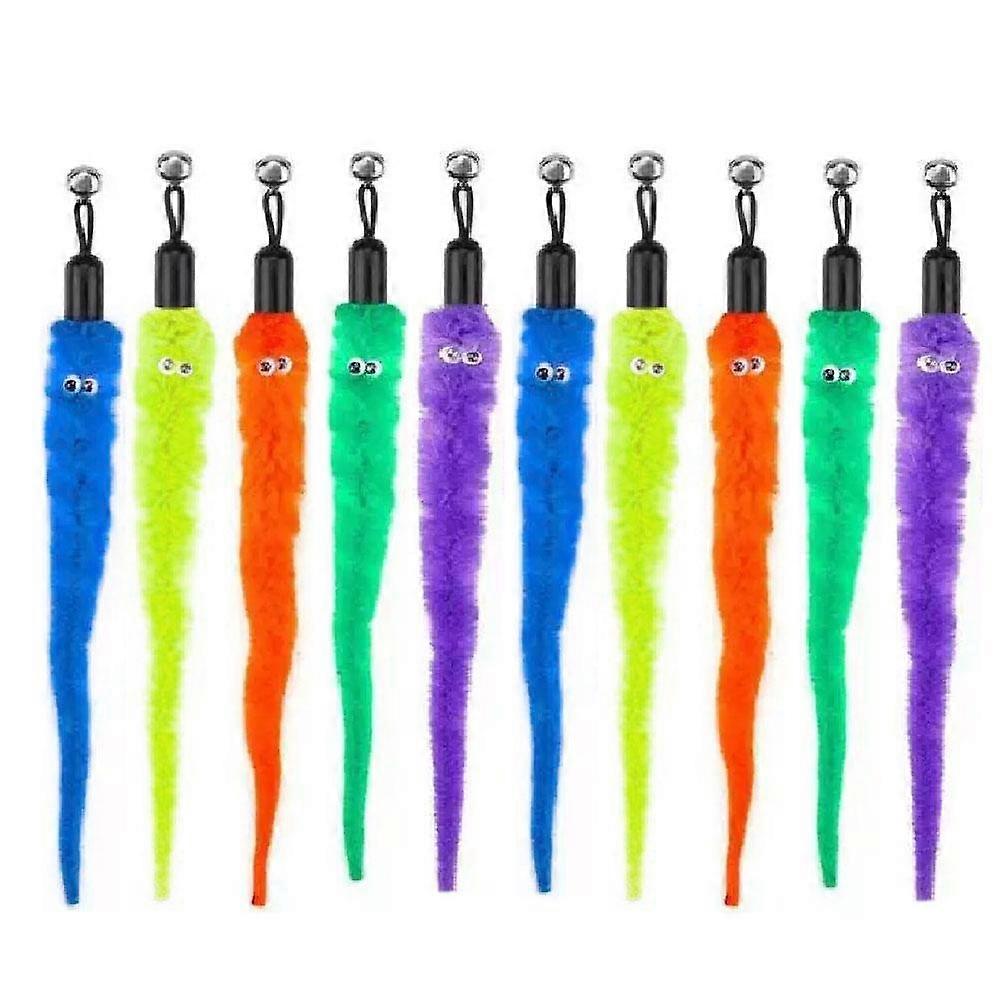 EVA Cat Teaser Replacement Heads 10-Pack Durable Interactive Pet Toy for Playful Cats