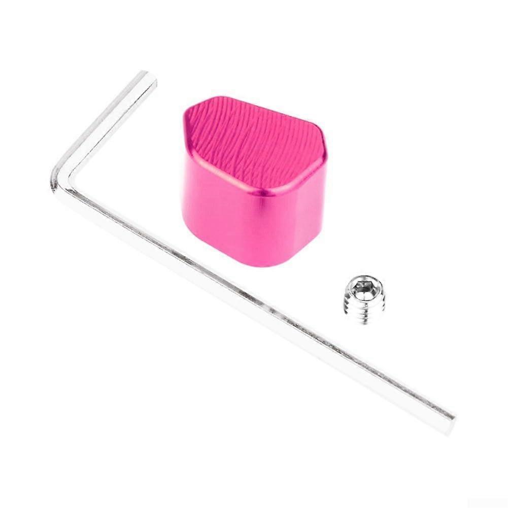 Efficiently Designed CNC Switch Key Cap for Turn Signal, Fits For Honda and For Suzuki Models (pink)
