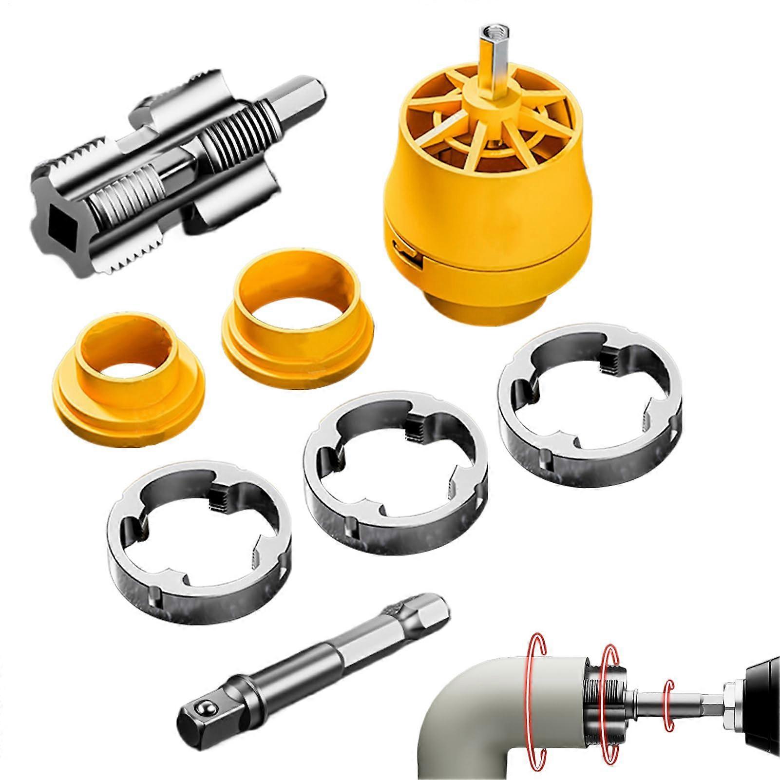 Multifunctional Precision Industrial Plumbing  Set  Pipe Threading Tool Kit, Plumbing Maintenance Set Ref: 9262
