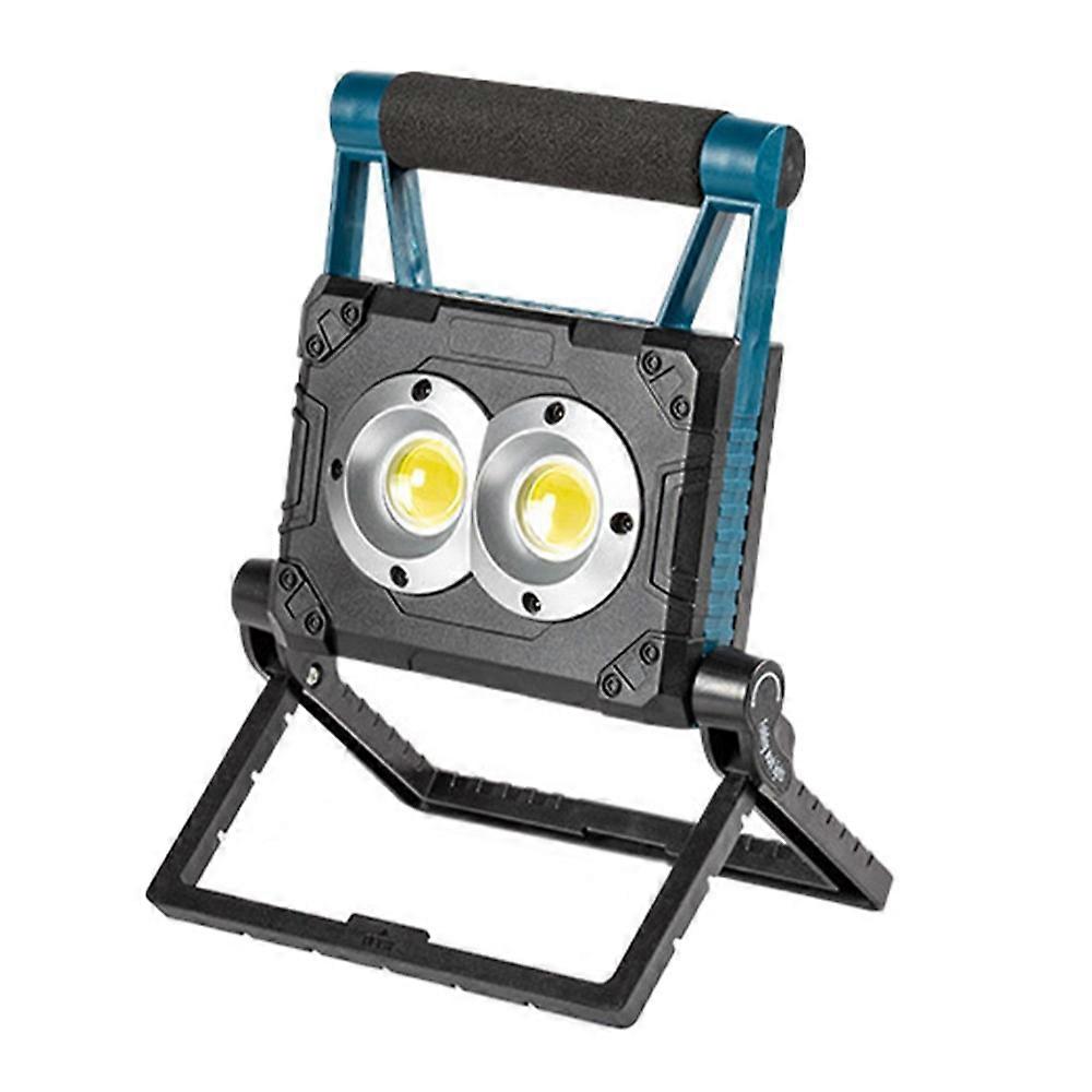 W875-3 Magnetic Mount Foldable LED Work Light Solar Powered Floodlight Portable Outdoor Emergency Lamp with Stand